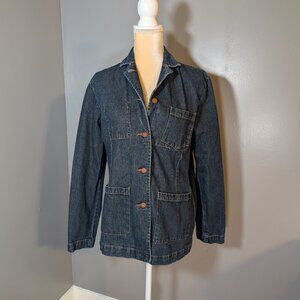 OshKosh Women's Denim Button Up Chore Jacket Size L